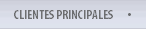 CLIENTES PRINCIPALES